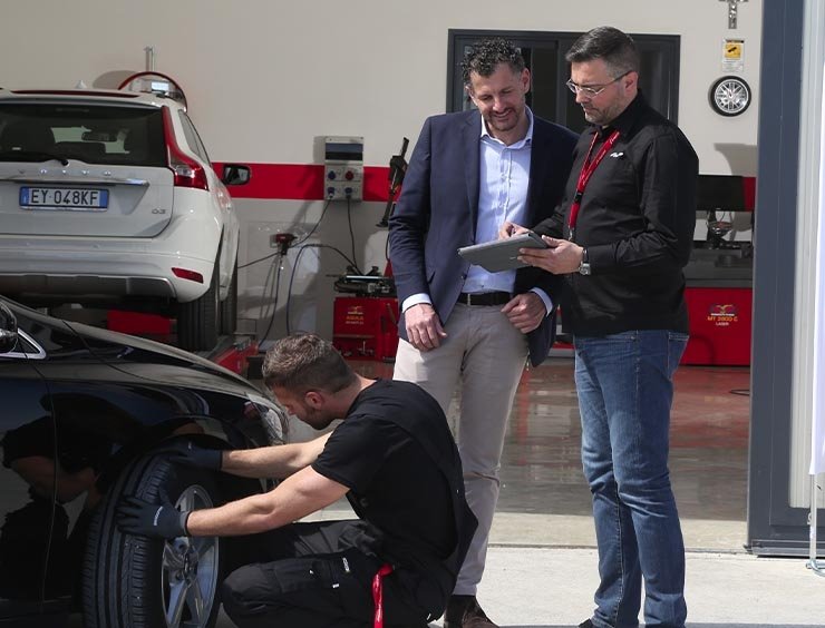 Riparazione dei pneumatici