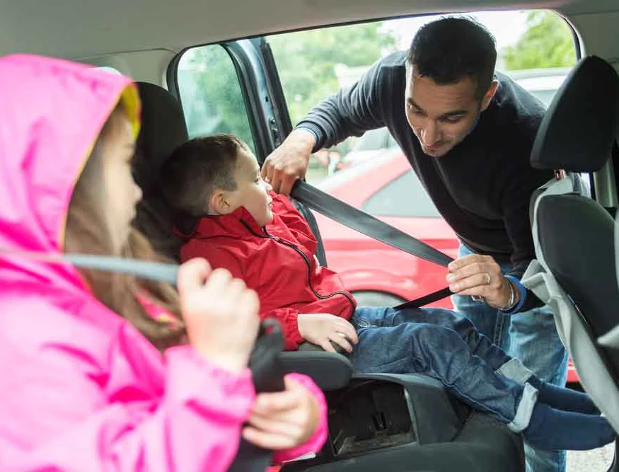 Elemente des passiven Sicherheitsautos